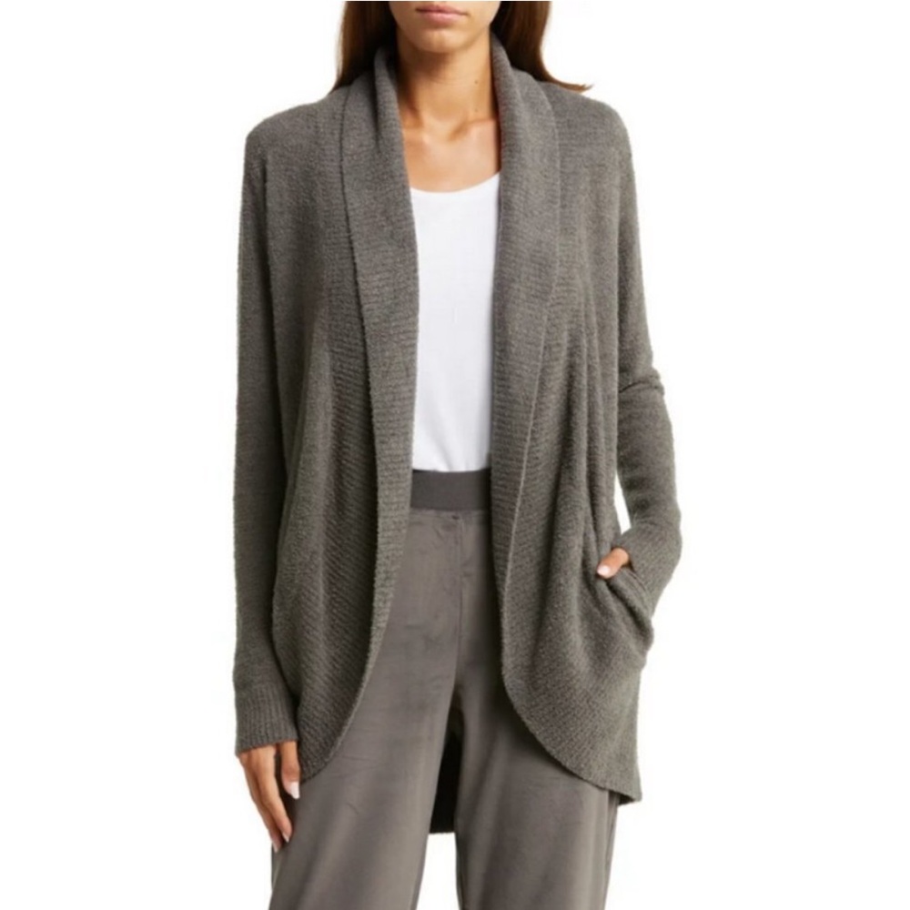 Barefoot Dreams Light Grey Cardigan